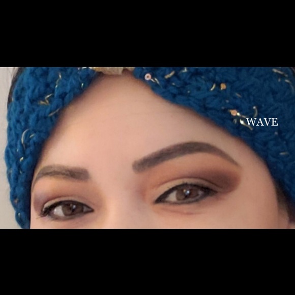 WAVE Custom designed headband. Acrylic or wool. - Picture 6 of 11